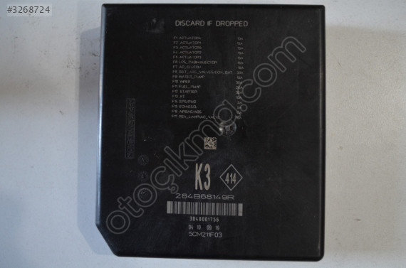 284B68149R 3048001630 5CM211F03 K3 SIGORTA KUTUSU RENAULT ESPACE