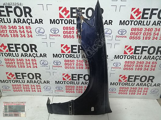 TOYOTA CAMRY SOL ÖN ÇAMURLUK ÇIKMA ORJİNAL PARÇA 1998-1999