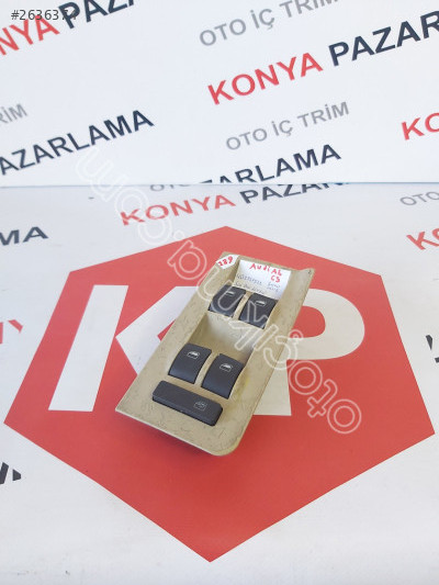 Çıkma Audi A6 C5 00-05 sol ön cam düğme çerçevesi #189