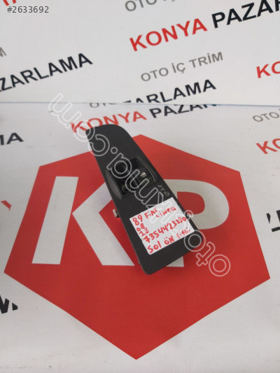 Çıkma Fiat Linea 08-18 sol ön cam düğme çerçevesi #89