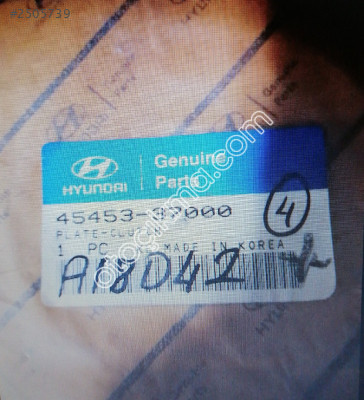 45453 37000 HYUNDAI SONATA KAVRAMA REAKSİYON PLEYTİ