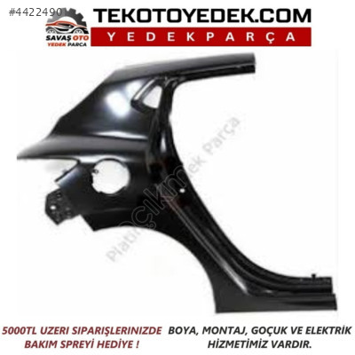 CLİO 4 HB ARKA ÇAMURLUK SAĞ SOL 2013 VE ÜZERİ /KAMPANYA