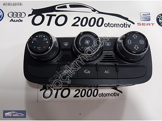 8J0820043AH AUDİ TT 2007-2010 KLİMA KONTROL PANELİ