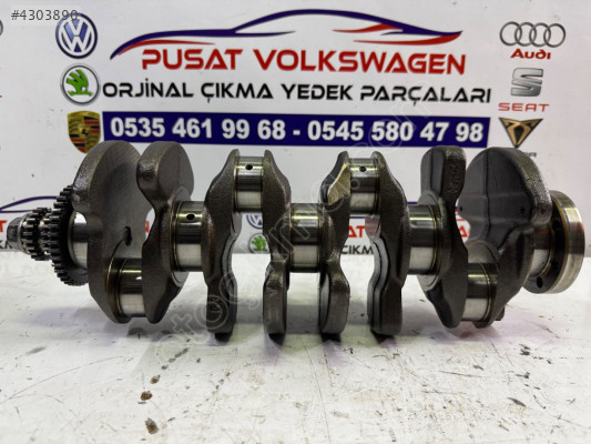 PASSAT AUDİ A4 A5 A6 Q5 1.8 TFSi 06HK ÇIKMA ORJİNAL KRANK MİLİ