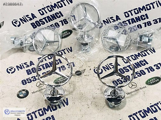 MERCEDES W204 W212 W207 W221 C180 E250 S350 KAPUT YILDIZI AM