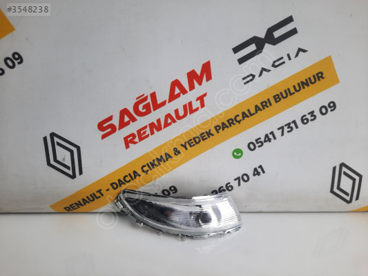 Clio 4 Captur Sıfır Ayna Sinyali Sağ 261604623R