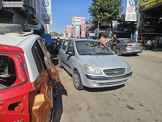 hyundai getz 2010 motor kaputu tampon farlar komple ön orjinal