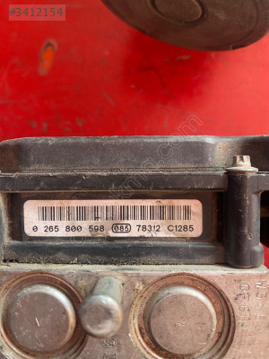 Fiat Grande Punto ABS Beyni 0265800598 0265231878 51787091