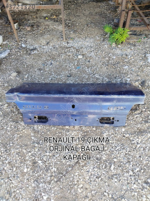 RENAULT 19 ÇIKMA ORJİNAL BAGAJ KAPAĞI