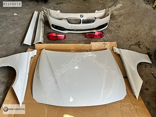 F30 KOMPLE KAFA SET + LCİ STOPLAR SEDEFLİ BEYAZ (BODY KİT)