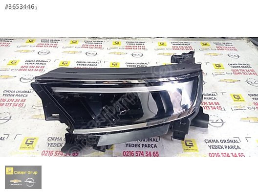 OPEL MOKKA B SOL LED FAR ÇIKMA SÖKME YEDEK PARÇA