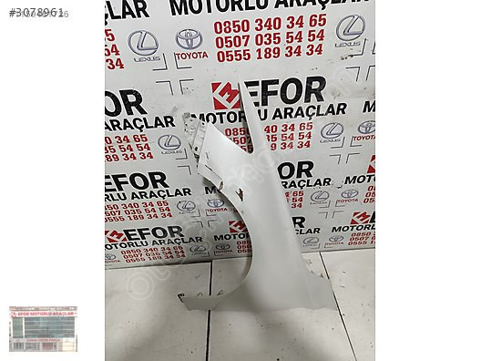 HONDA ACCORD ORJİNAL ÇIKMA SOL ÖN ÇAMURLUK 22-24