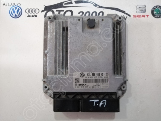 03L906022KD-0281015335 SCİROCCO 2.0 TDİ MOTOR BEYNİ ÇIKMA