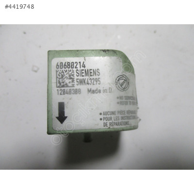 Alfa Romeo 156 Airbag Darbe Sensörü 60680214 5WK43295