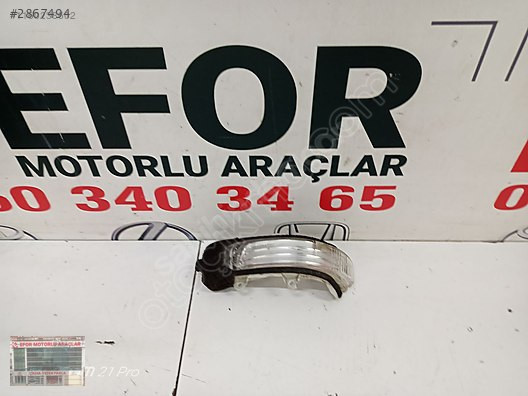 TOYOTA COROLLA SOL AYNA SİNYALİ ÇIKMA ORİJİNAL PARÇA 2010-2012