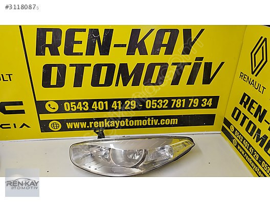 RENAULT FLUENCE SOL FAR DÜZ NİKELAJLI SIFIR RENKAY OTO KOCAELİ