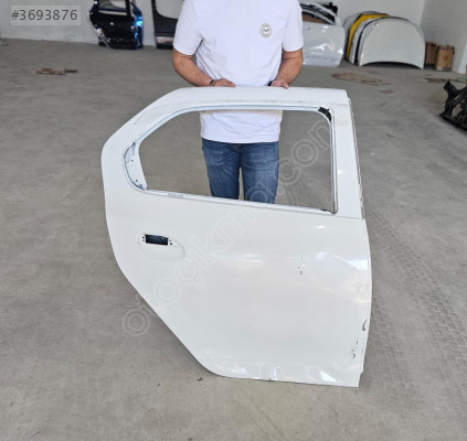 2013/2016 RENAULT SYMBOL BEYAZ SAĞ ARKA KAPI ORJINAL
