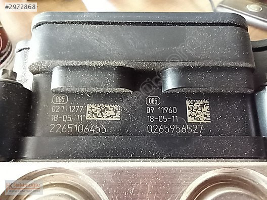 RENAULT KANGOO 4 KANGOO 3 ABS BEYNİ 476601406 R, 2265106455 0265