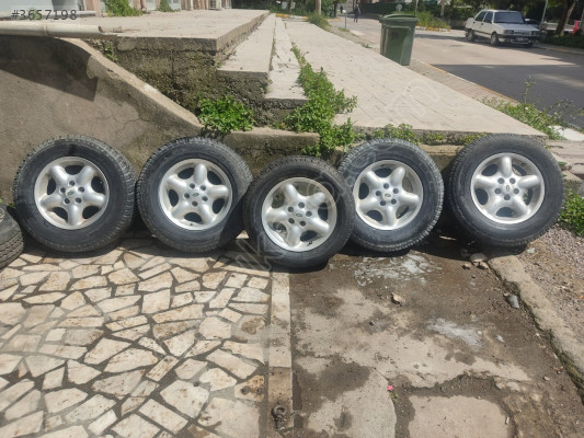 LAND ROVER FREELANDER 1 ORJİNAL JANT TAKIMI 5 ADET 18.000 TL