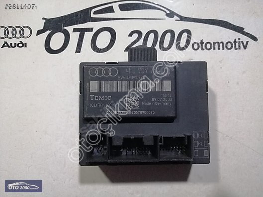 4F0959794 AUDİ A6 2005-2008 KAPI KONTROL MODÜLÜ