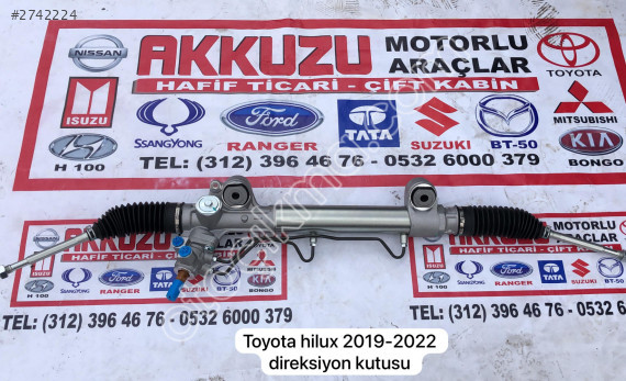 toyota hilux 2019-2022 arası direksiyon kutusu !!!