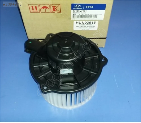 KALORİFER MOTORU HYUNDAI KMY 04-11 97113-4F001 ORJİNAL