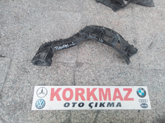 VOLKSWAGEN TIGUAN ARKA TAMPON BRAKETI SOL 2011-2016