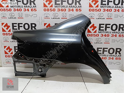 TOYOTA COROLLA SAĞ ARKA ÇAMURLUK ORJİNAL ÇIKMA YEDEK PARÇA 07-12