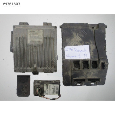8200334419 8200374152 Renault Megane 1.5 Motor Beyni Komple Seti