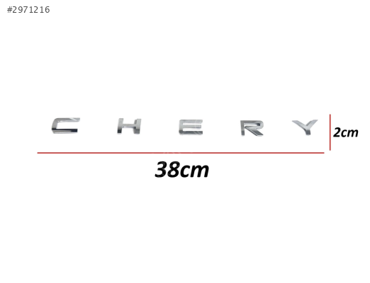 Chery Yazı Omoda 5 22-24 Arka (Chery Yazısı)