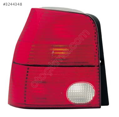 VOLKSWAGEN LUPO- 99/02; STOP LAMBASI SOL KIRMIZI/BEYAZ (TYC)