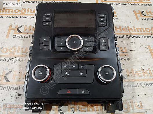 RENAULT MEGANE 4 İCON MULTİMEDYA EKRAN 681834648R, 681833236R