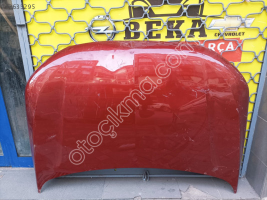 OPEL GRANDLAND X MOTOR KAPUTU KIRMIZI ÇIKMA ORJİNAL YEDEK PARÇA