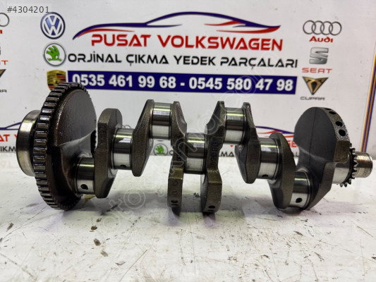 AUDİ A3 1.6 8VALF ÇIKMA ORJİNAL KRANK MİLİ 06AA