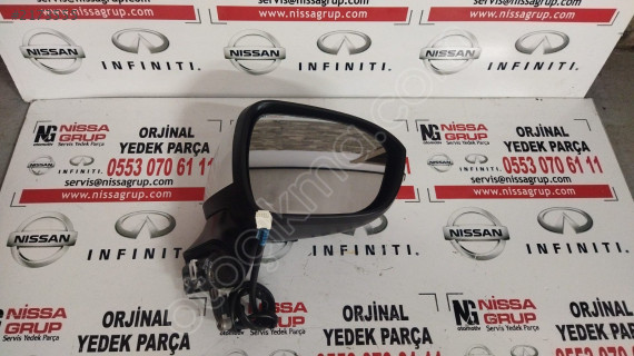 NİSSAN QASHQAİ SAĞ DİKİZ AYNASI KOMPLE SIFIR PARÇA J12 2022-