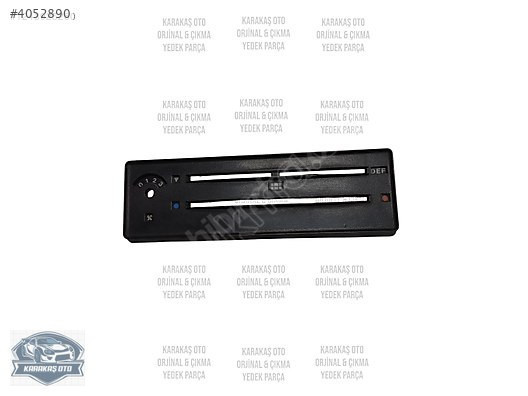AUDİ 80 KLİMA KALORİFER KONTROL PANELİ ÇERÇEVESİ 811819073