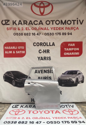 2020-2025 TOYOTA COROLLA CROSS ÇIKMA ORJİNAL SAĞ ARKA KAPI