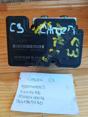 CİTROEN C3 ABS BEYNİ GÜL OTOMOTİV