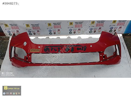 SKODA SCALA ÖN TAMPON OEM 657807221 ÇIKMA SÖKME YEDEK PARÇA