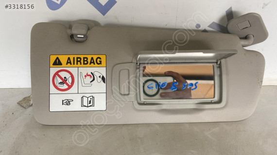 renault clio 5 2021 sağ sol güneşlik (adet) (son fiyat)