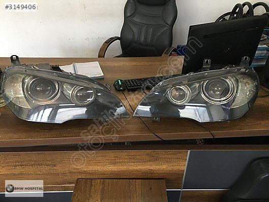 BMW X5 E70 SAĞ FAR ÇIKMA ORJINAL