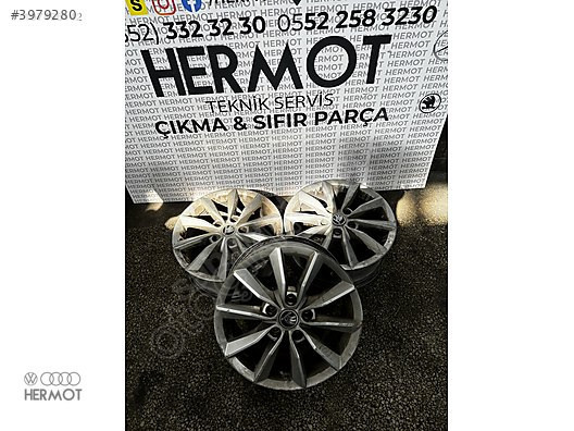 Diğer SKODA OCTAVIA 16 İNC ÇELİK JANT (ÇIKMA ORJİNAL)