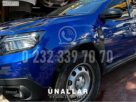 DACİA DUSTER SOL ÖN ÇAMURLUK ve TÜM AKSAM | ÜNALLAR OTO ÇIKMA |