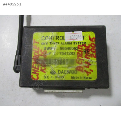 Chevrolet Kalos 1.4 Uzaktan Kumanda Beyni 96540563