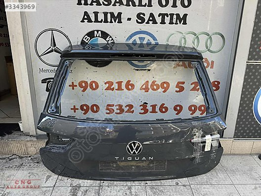 Volkswagen tiguan bagaj kapağı 2021