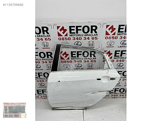 HONDA CİVİC FC5 SOL ARKA KAPI ÇIKMA ORJİNAL YEDEK PARÇA 16-21  A