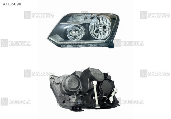 2H1941016N VOLKSWAGEN AMAROK 2012-2016 ARASI UYUMLU SOL ÖN FAR