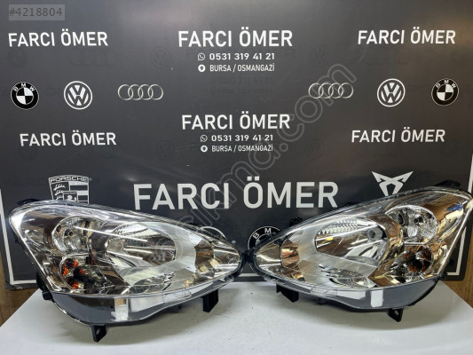 PEUGEOT PARTNER 2012-16 SAĞ-SOL TAKIM ÖN FAR SIFIR