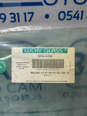 MAZDA 626 ÖN KAPI CAMI SOL 97-