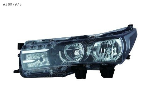 SAĞ ÖN FAR (MOTORLU-LEDLİ-SİYAH) TOYOTA COROLLA 13-15